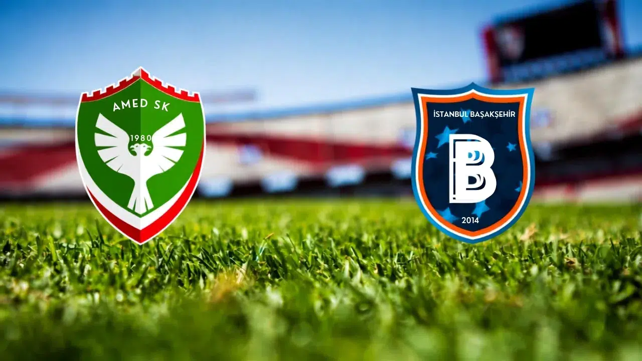 Amedspor – Başakşehir karşılaşmasında ilk 11’ler belli oldu!