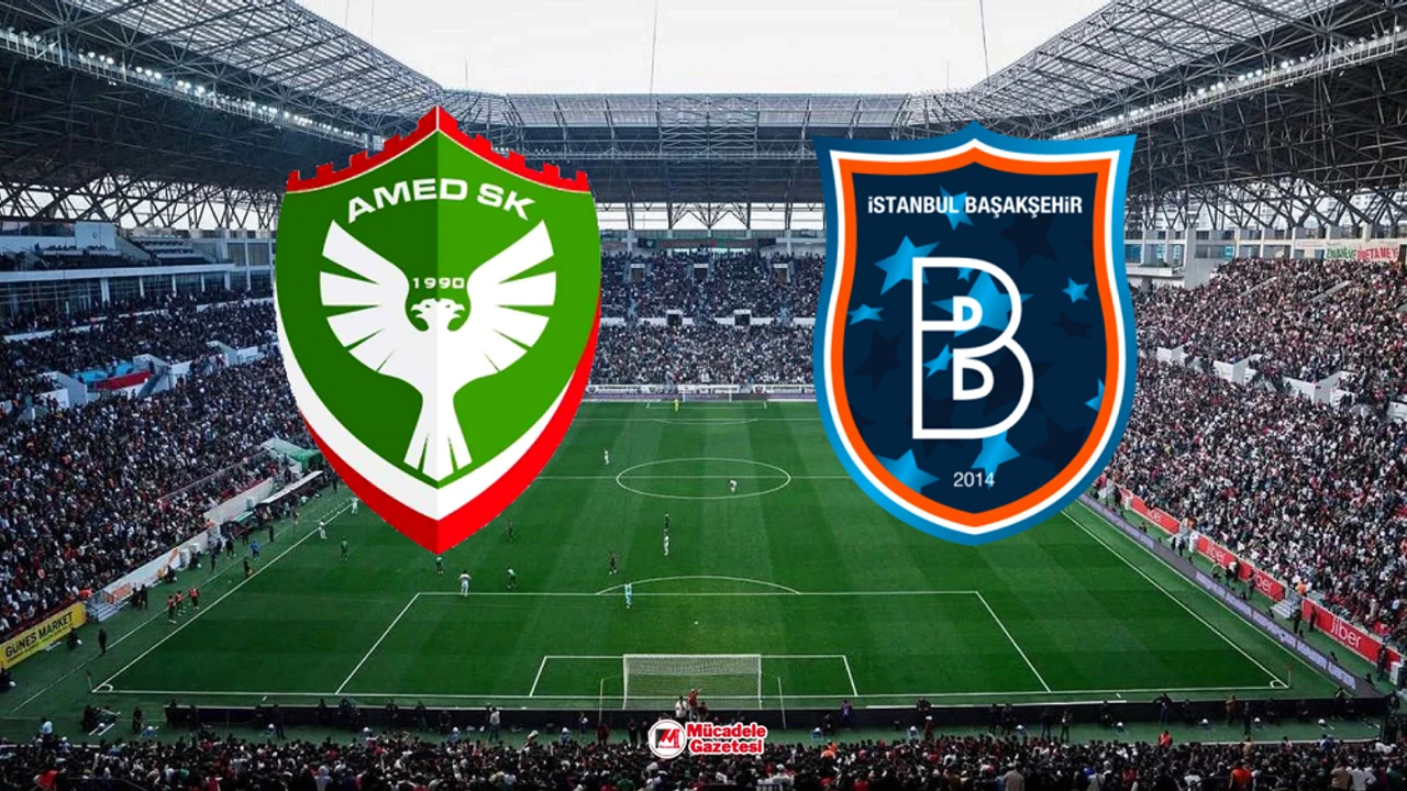 Amedspor – Başakşehir karşılaşmasında muhtemel ilk 11’ler belli oldu