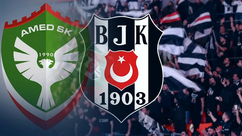 Amedspor-Beşiktaş karşılaşmasında muhtemel ilk 11’ler belli oldu