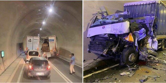 Artvin'de tünel içinde feci kaza: 1 ölü