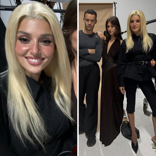 Hande Erçel Sarı Peruk