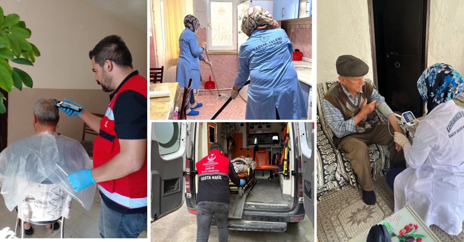 Kahramankazan Belediyesi'nin evde destek hizmetleri devam ediyor