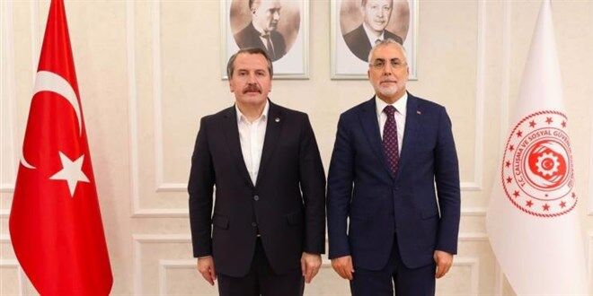 Memur-Sen'den Bakan Işıkhan'a ziyaret