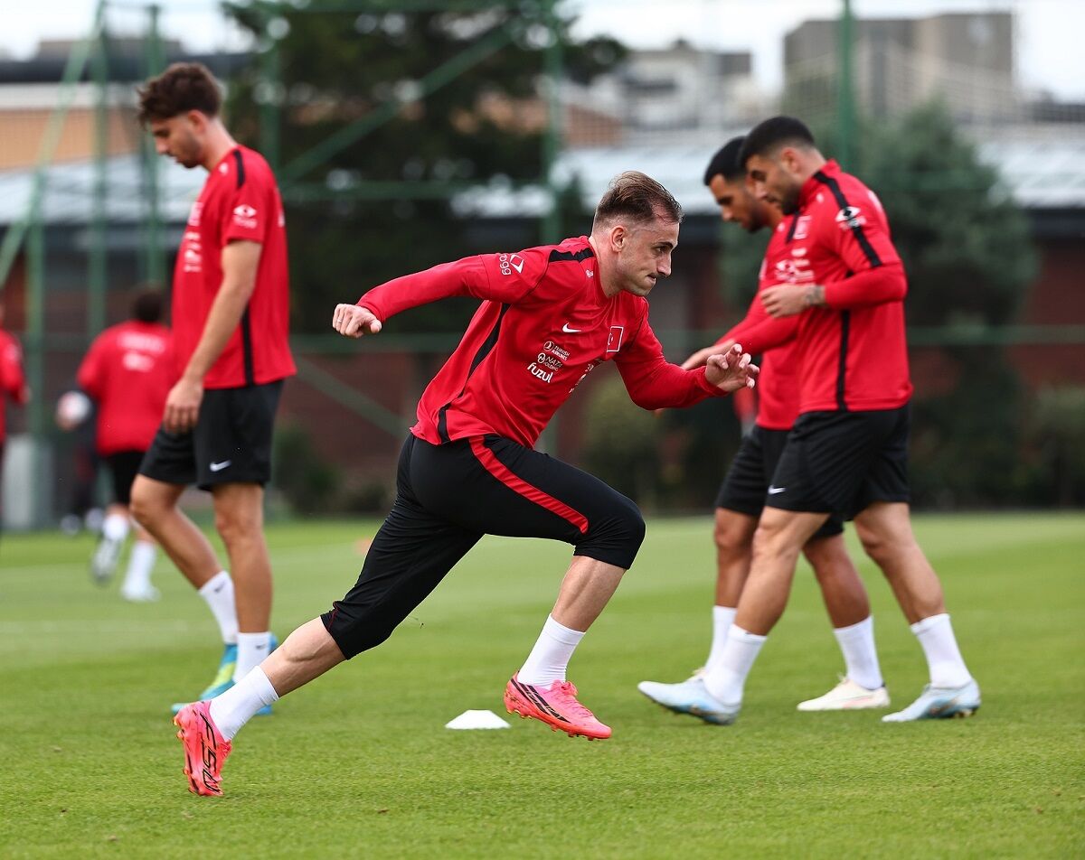 A Milli Futbol Takımı, İtalya maçı hazırlıklarına başladı