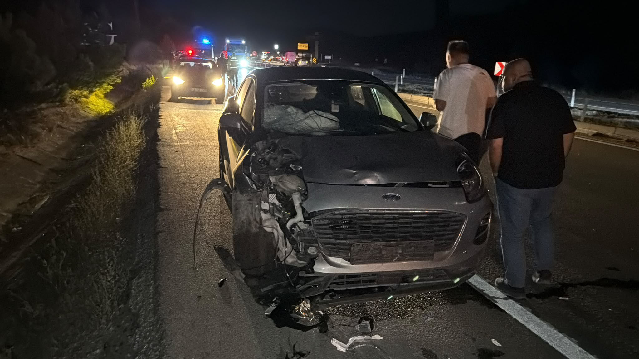 Otomobil ile çarpışan motosikletin sürücüsü hayatını kaybetti