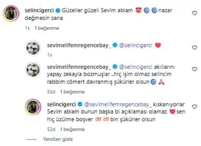 Sevim Emre Selin Ciğerci Yorum