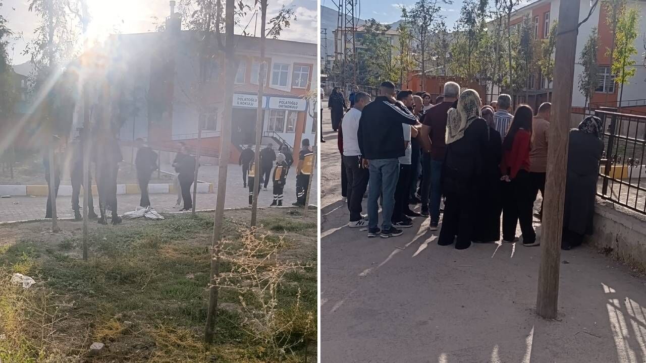 Van'da bir kız öğrenci okula uzun namlulu silahla geldi