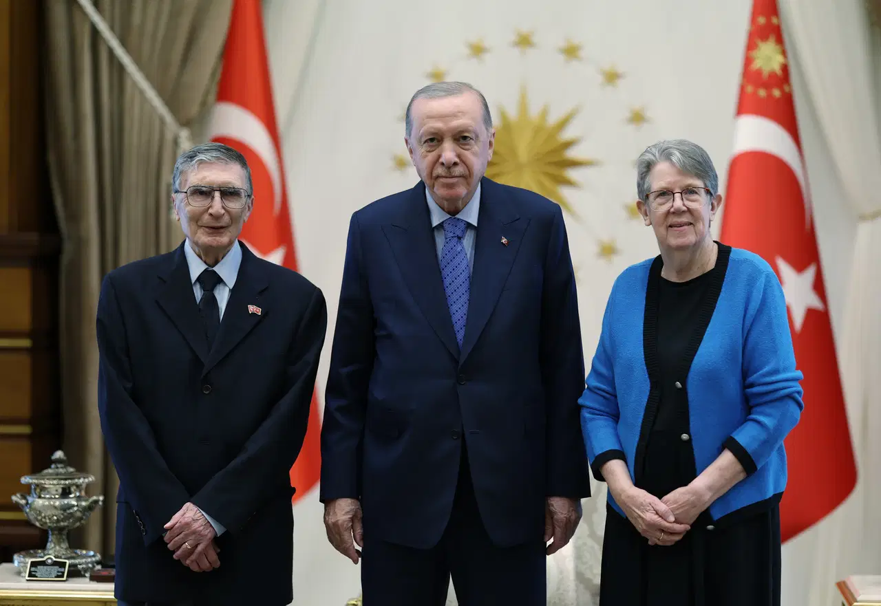 Cumhurbaşkanı Erdoğan, Aziz Sancar ile görüştü
