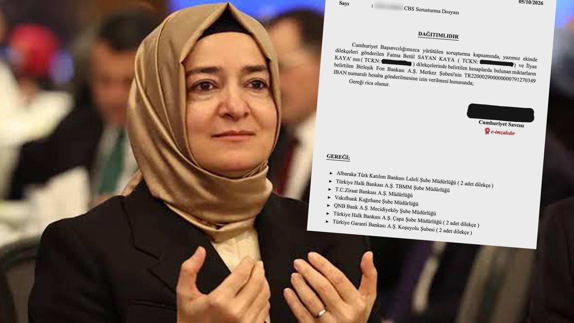 Fatma Betül Sayan Kaya'nın iade ettiği para miktarı belli oldu!